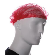 1067000013 Baret PP model wokkel rood - 100 stuks  Baret PP model wokkel rood - 100 stuks